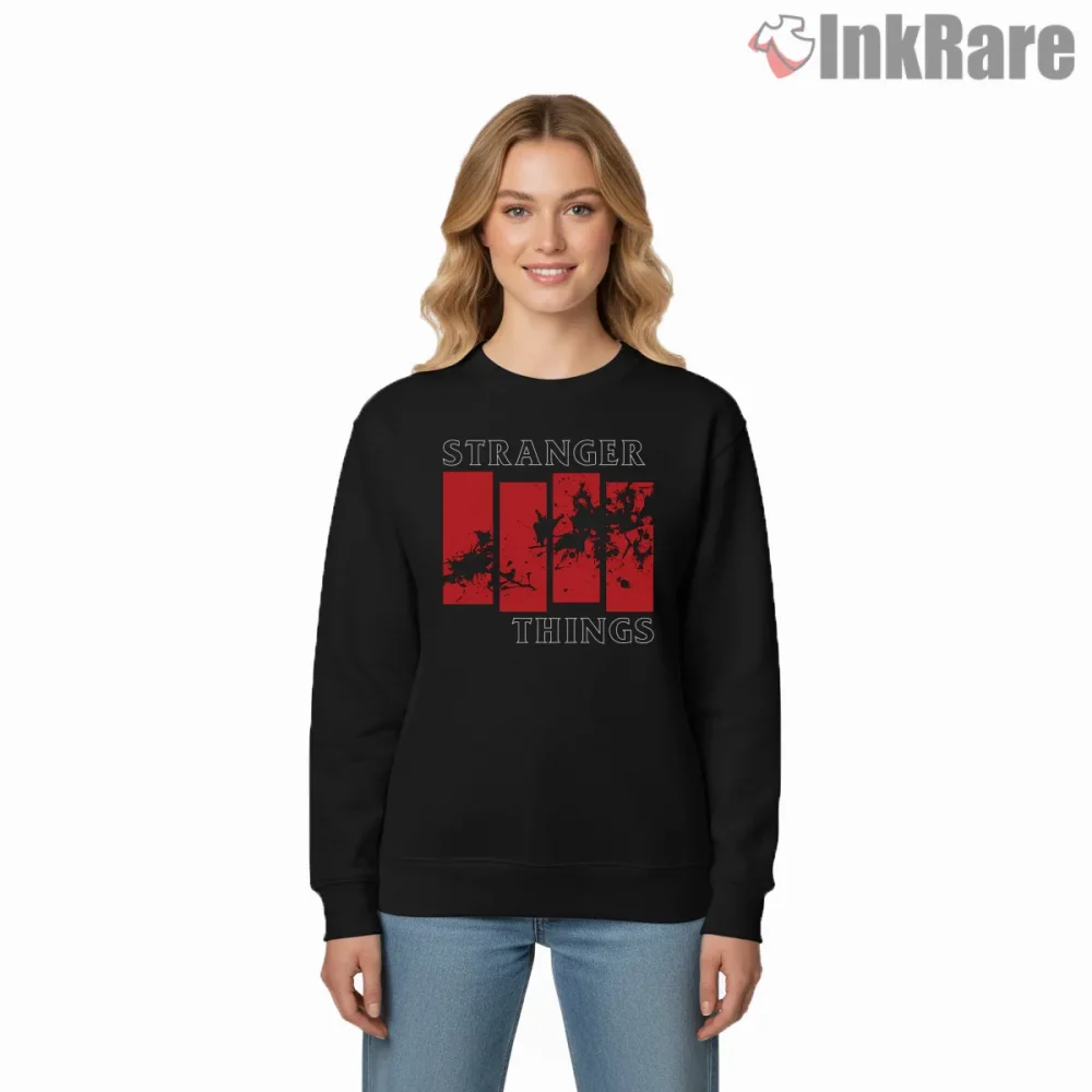 Stranger Things Minimal Flag Graphic Shirt on graphic shirt for women graphic tee
