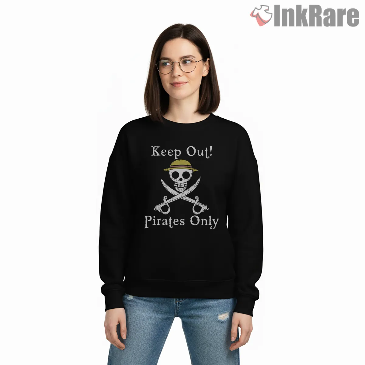 Straw Hat Pirates Only Skull Warning Anime Shirt Straw Hat Pirates Only Skull Warning Anime Shirt on graphic shirt for women graphic tee