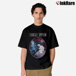 Men’s Sturgill Simpson Astronaut Concert Graphic Classic T-Shirt in black | Soft, Breathable Everyday Wear