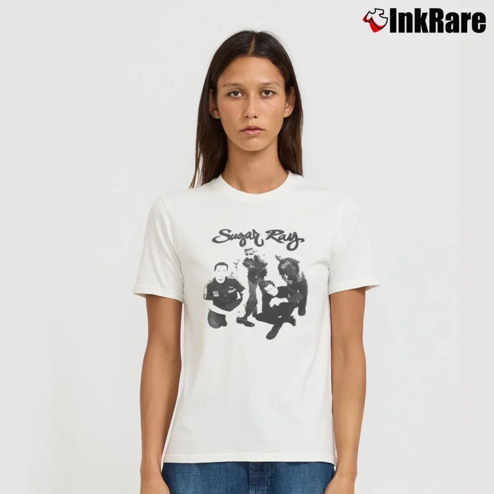 Women’s Sugar Ray Every Morning Signature T-Shirt in white | Soft, Flattering Fit