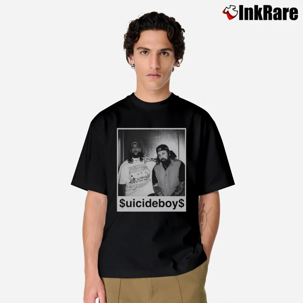 Men’s Suicideboys Us Vs Them Classic T-Shirt in black | Soft, Breathable Everyday Wear