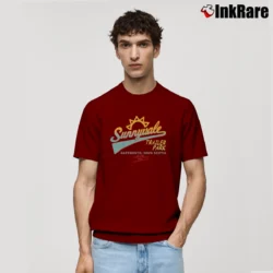 Men’s Sunnyvale Trailer Park Boys Classic T-Shirt in maroon | Soft, Breathable Everyday Wear