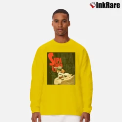 Men’s supa dupa fly missy elliott 90s hip hop album Long-Sleeve Shirt in yellow | Sleek, Lightweight, Year-Round Wear