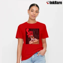 Women’s supa dupa fly missy elliott 90s hip hop album Signature T-Shirt in red | Soft, Flattering Fit