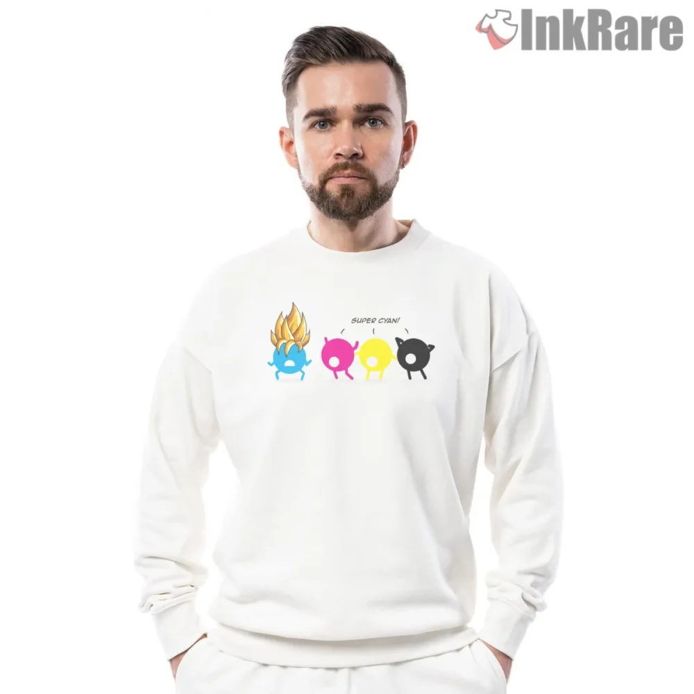 Super Cyan Forms Minimal Icon Shirt on graphic shirt for men graphic tee