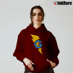 Women’s Super Grover Comfort Colors Funny Cozy Hoodie in maroon | Warm, Structured, Stylish