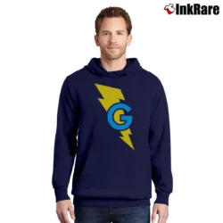 Men’s Super Grover Comfort Colors Funny Pullover Hoodie in navy | Cozy, Durable, Modern Fit