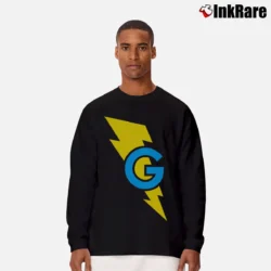 Men’s Super Grover Comfort Colors Funny Long-Sleeve Shirt in black | Sleek, Lightweight, Year-Round Wear