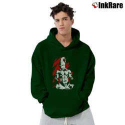 Men’s Super Saiyan Majin Buu Dragon Ball Pullover Hoodie in forest green | Cozy, Durable, Modern Fit