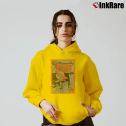 Women’s Superman Action Comics No. 23 Vintage 90s Cozy Hoodie in yellow | Warm, Structured, Stylish