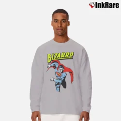 Men’s Superman Bizarro Graphic Long-Sleeve Shirt in sport grey | Sleek, Lightweight, Year-Round Wear