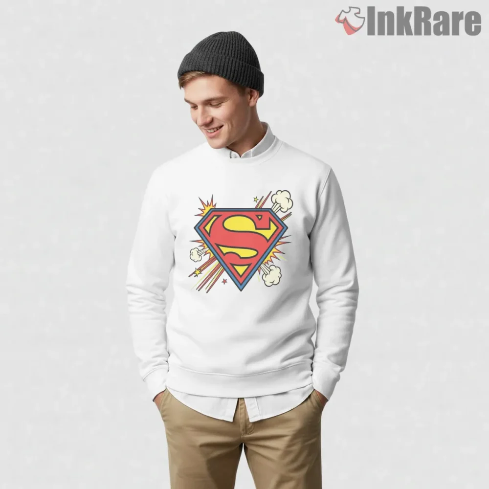 Superman Classic S Shield Logo Iconic Dc Hero Shirt on graphic shirt for men graphic tee