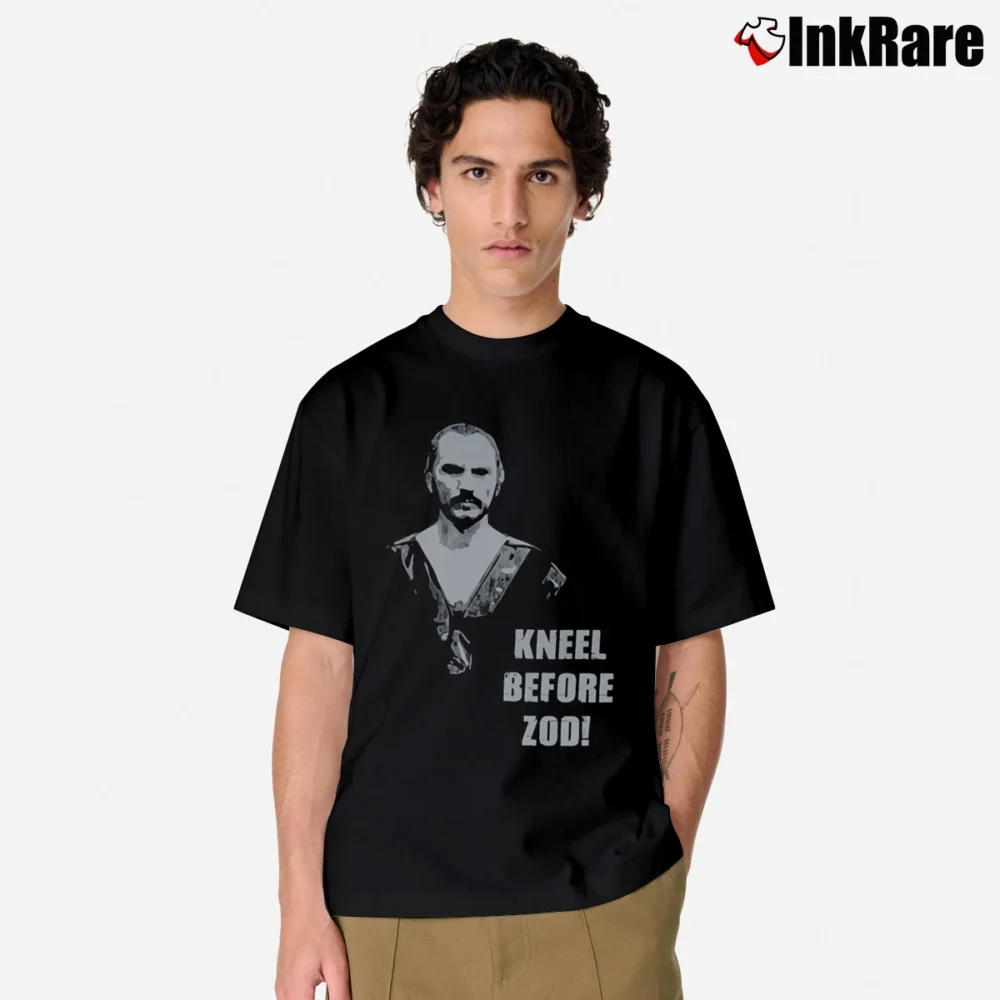 Men’s Superman General Zod Villain Graphic Classic T-Shirt in black | Soft, Breathable Everyday Wear