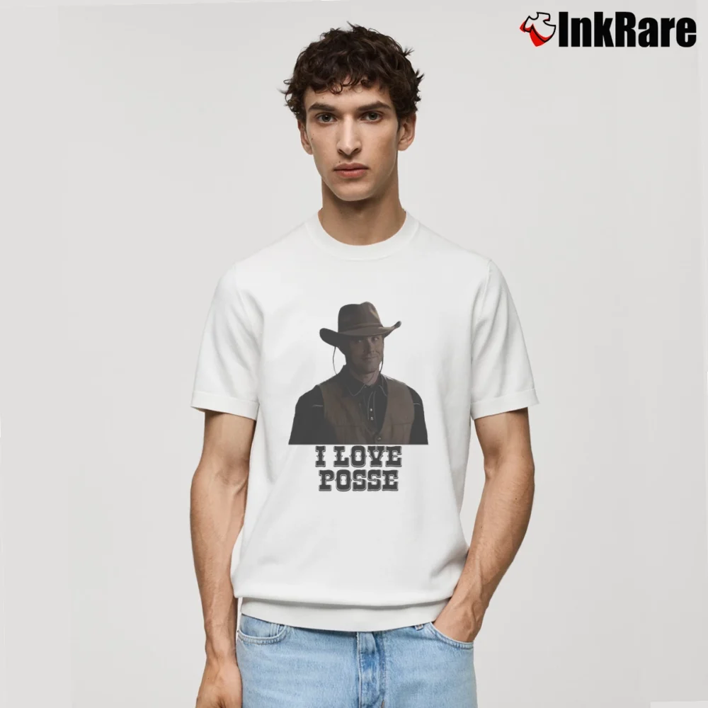 Men’s Supernatural I Love Posse Classic T-Shirt in white | Soft, Breathable Everyday Wear