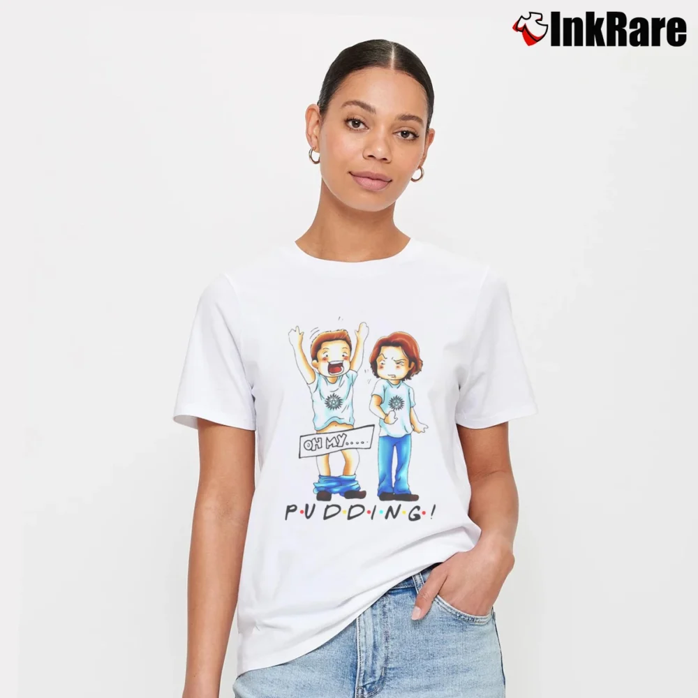 Women’s Supernatural Pudding T-Shirt in white | Soft, Flattering Fit