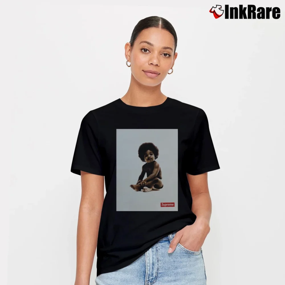 Women’s Supreme Archive Streetwear Signature T-Shirt in black | Soft, Flattering Fit