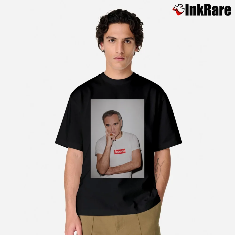 Men’s Supreme Morrissey Graphic Classic T-Shirt in black | Soft, Breathable Everyday Wear