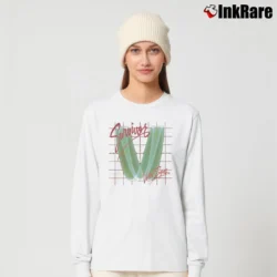 Women’s Survivor 1984 - 85 Vital Signs Tour Eye Of The Tiger Long-Sleeve Top in white | Sleek, Versatile, All-Season