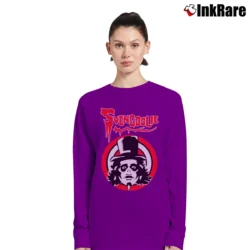 Women’s Svengoolie Horror Host Long-Sleeve Top in purple | Sleek, Versatile, All-Season