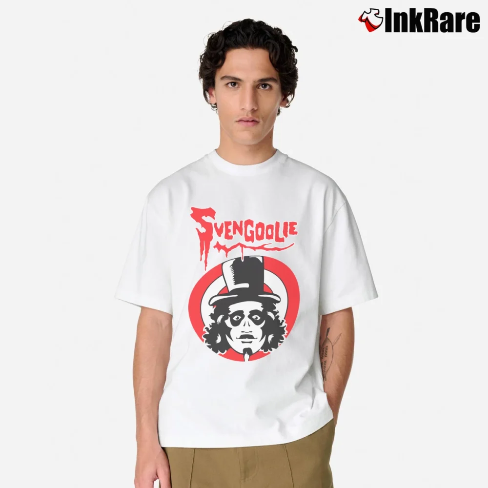 Men’s Svengoolie Horror TV Show Classic T-Shirt in white | Soft, Breathable Everyday Wear
