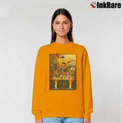 Women’s Sweet Victory Spongebob Squarepants Relaxed Sweatshirt in orange | Soft, Laid-Back Vibe