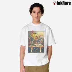 Men’s Sweet Victory Spongebob Squarepants Classic T-Shirt in white | Soft, Breathable Everyday Wear