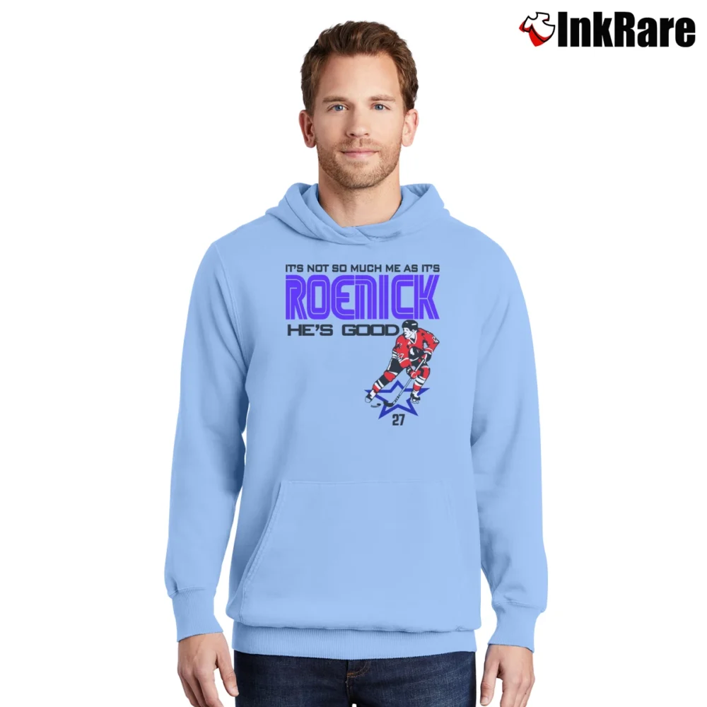 Men’s Swingers Funny Retro Humor Pullover Hoodie in light blue | Cozy, Durable, Modern Fit