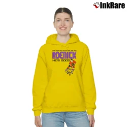 Women’s Swingers Funny Retro Humor Cozy Hoodie in yellow | Warm, Structured, Stylish