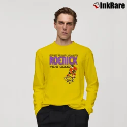 Men’s Swingers Funny Retro Humor Long-Sleeve Shirt in yellow | Sleek, Lightweight, Year-Round Wear