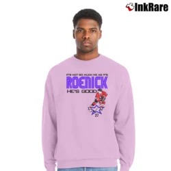 Men’s Swingers Funny Retro Humor Crewneck Sweatshirt in light pink | Cozy Fabric, Clean Style