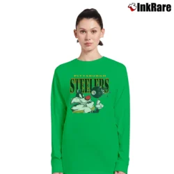 Women’s Sylvester Pittsburgh Steelers Looney Tunes Long-Sleeve Top in irish green | Sleek, Versatile, All-Season