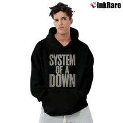 Men’s system of a down iconic metal band Pullover Hoodie in black | Cozy, Durable, Modern Fit