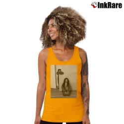 Women’s sza x kendrick hip hop rnb duo Tank Top in orange | Lightweight, Movement-Friendly