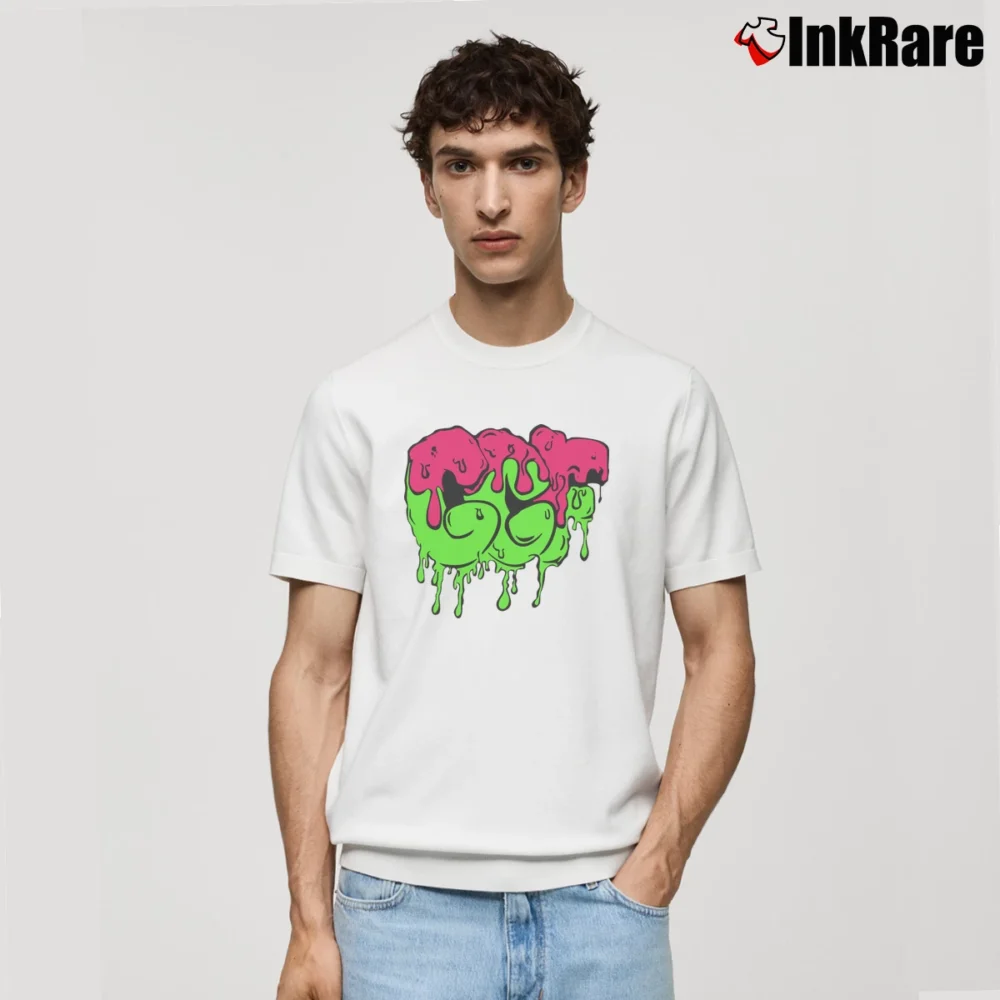 Men’s T3r Elemento Gang Gang Logo Birthday Classic T-Shirt in white | Soft, Breathable Everyday Wear