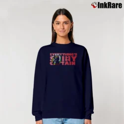 Women’s Take A Look At This Black Firefly Everything Shiny Captain Relaxed Sweatshirt in navy | Soft, Laid-Back Vibe