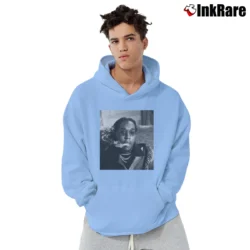 Men’s takeoff rapper tribute for Hip Hop and Migos Fans Pullover Hoodie in light blue | Cozy, Durable, Modern Fit