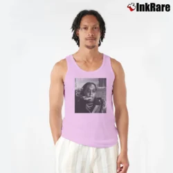 Men’s takeoff rapper tribute for Hip Hop and Migos Fans Tank Top in light pink | Breathable, Active-Friendly Design