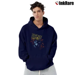 Men’s Taking Back Sunday Blind Rock Band Pullover Hoodie in navy | Cozy, Durable, Modern Fit