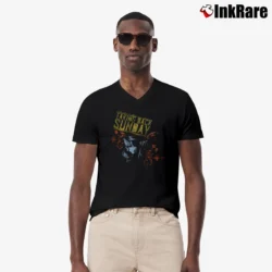 Men’s Taking Back Sunday Blind Rock Band V-Neck Tee in black | Sharp, Breathable, Everyday Staple