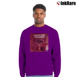 Men’s Taking Back Sunday Louder Now Crewneck Sweatshirt in purple | Cozy Fabric, Clean Style