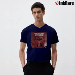 Men’s Taking Back Sunday Louder Now V-Neck Tee in navy | Sharp, Breathable, Everyday Staple