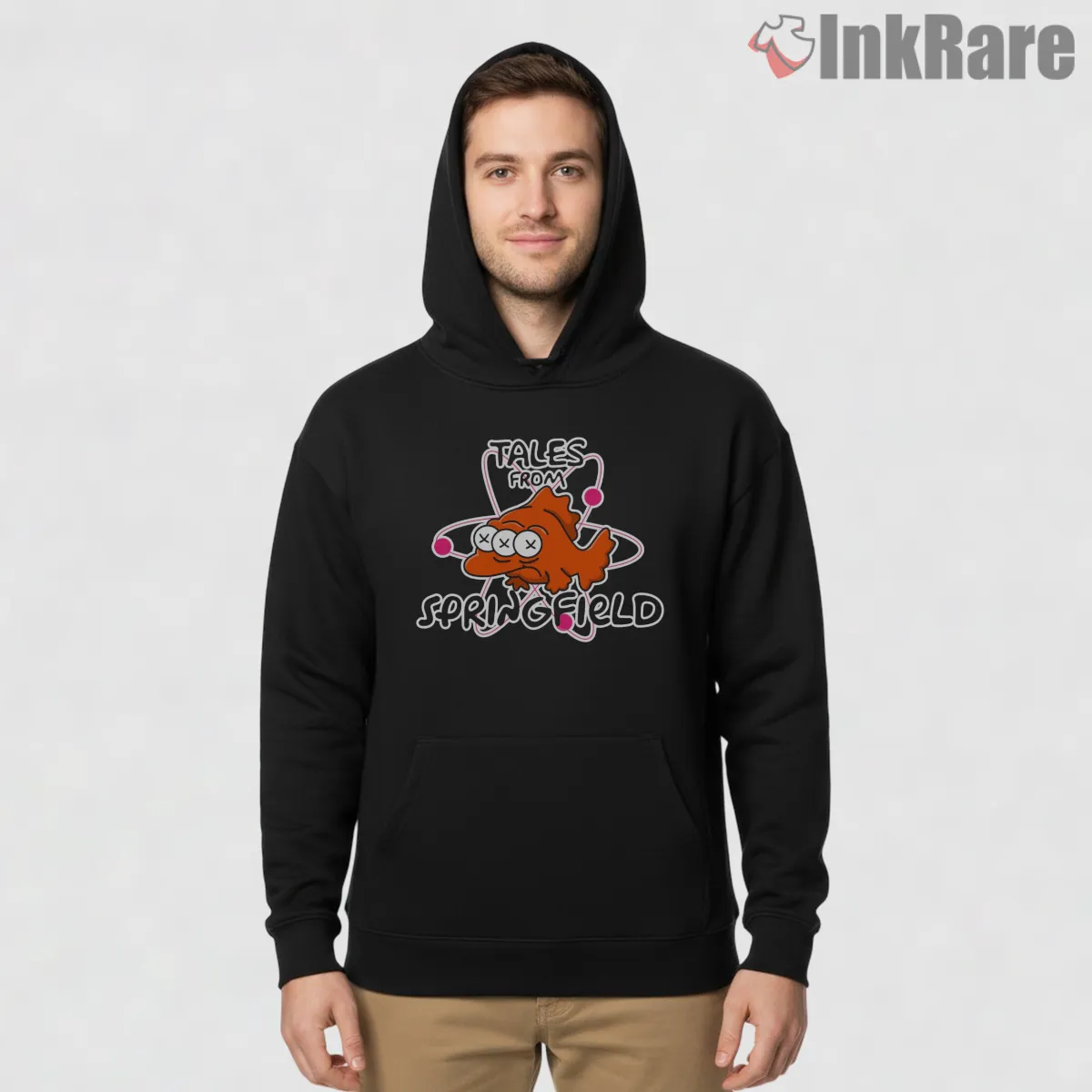 Tales From Springfield Horror Anthology Cartoon Hoodie Black Tales From Springfield Horror Anthology Cartoon Shirt on black hoodie for men graphic tee