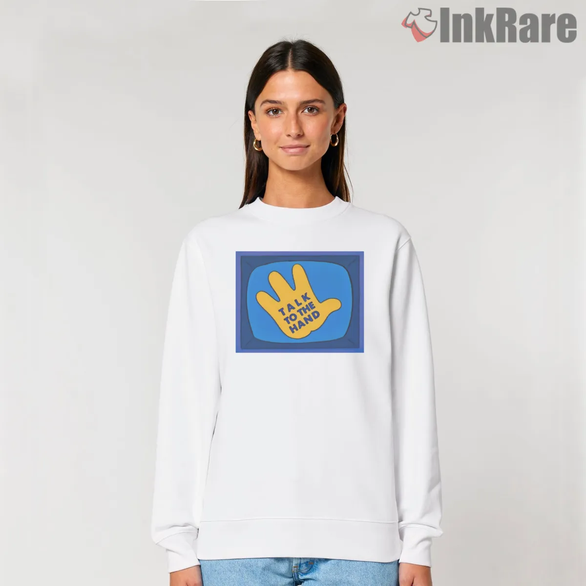 Talk To The Hand Simpsons Retro Cartoon Attitude Shirt Talk To The Hand Simpsons Retro Cartoon Attitude Shirt on graphic shirt for women graphic tee