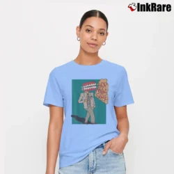 Women’s talking heads stops making senses new wave concert Signature T-Shirt in light blue | Soft, Flattering Fit