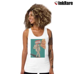 Women’s talking heads stops making senses new wave concert Tank Top in white | Lightweight, Movement-Friendly