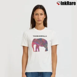 Women’s Tame Impala Elephant T-Shirt in white | Soft, Flattering Fit
