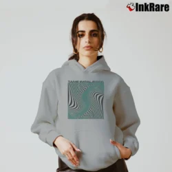 Women’s Tame Impala Wave Square Mint Cozy Hoodie in sport grey | Warm, Structured, Stylish