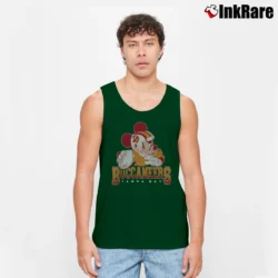 Men’s Tampa Bay Buccaneers Mickey Mouse Football Tank Top in forest green | Breathable, Active-Friendly Design