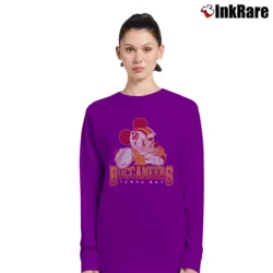Women’s Tampa Bay Buccaneers Mickey Mouse Quarterback Long-Sleeve Top in purple | Sleek, Versatile, All-Season