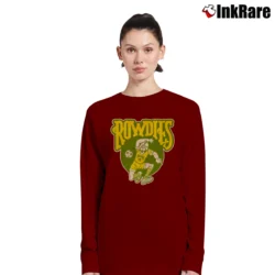 Women’s tampa bay rowdies soccer team for MLS and Soccer Fans Long-Sleeve Top in maroon | Sleek, Versatile, All-Season